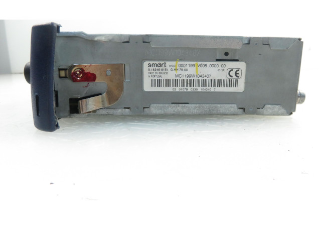 Vstřikovací lišta 9183468151   Smart ForTwo I    M 160 E6AL B03 