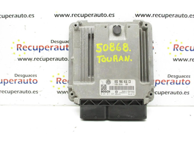 Блок управления двигателем Блок управления 03G906016CD   Volkswagen Touran I
