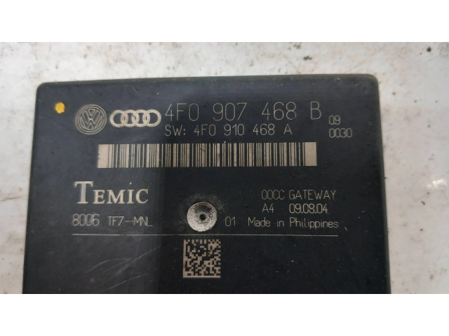 Блок управления 4F0907468B, 4F0910468A   Audi A6 S6 C6 4F