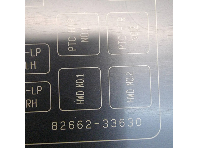   Pojistková skříňka 8266233630   Lexus ES VII XZ10 2019