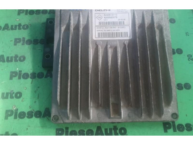 Блок управления двигателем Блок управления 8200513113, 8200593576.   Renault Logan I