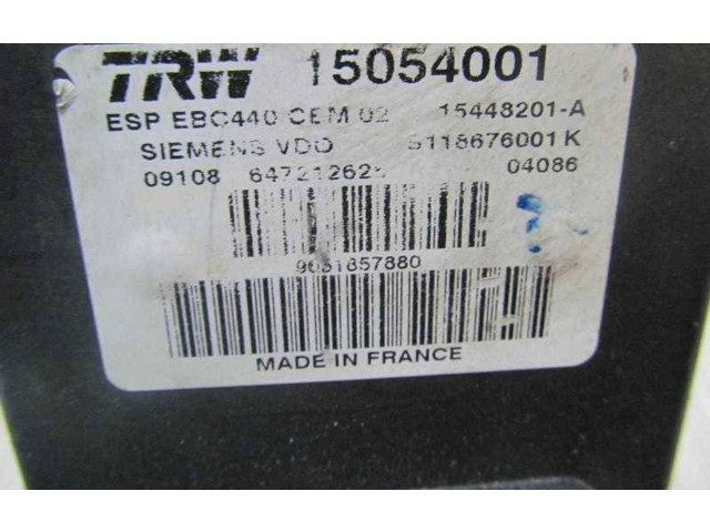 Jednotka ABS 9651857880, 7398   Peugeot 407 2005