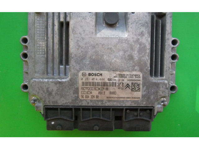 Řídící jednotka 9666432480, 0281014444   Peugeot Bipper 2009