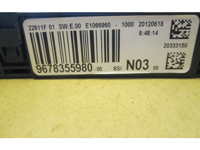 Řídící jednotka 9805353080   Peugeot 208 2015