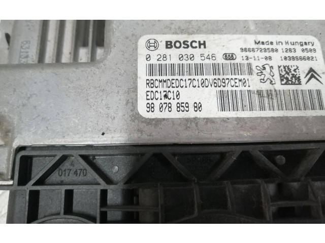 Řídící jednotka 9666729580, 9807885980   Peugeot 2008 I 2015