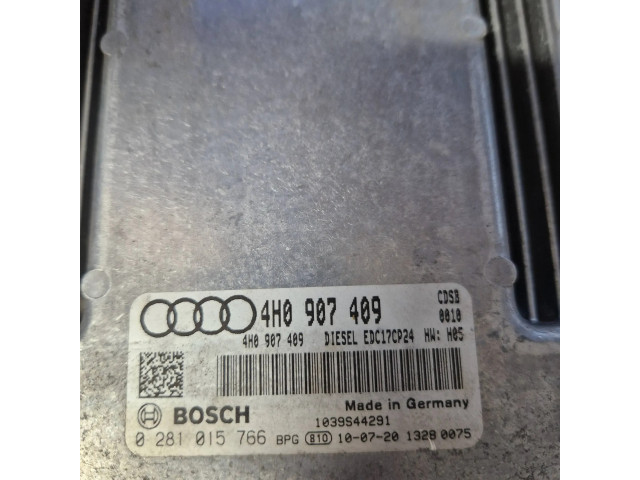 Řídící jednotka 4H0907409, 0281015766   Audi A8 S8 D4 4H 2011