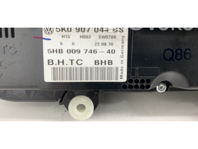 Блок управления климат-контролем 5K0907044GNZJU   Volkswagen Golf VI