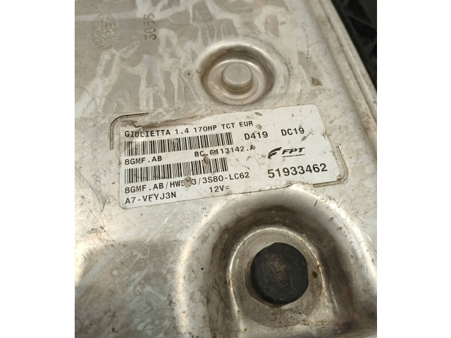 Řídící jednotka 51933462, 3S80LC62   Alfa Romeo Giulietta 2012