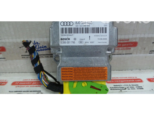 Блок подушек безопасности 8J0959655Z3C, 8J0959655   Audi TT TTS Mk2