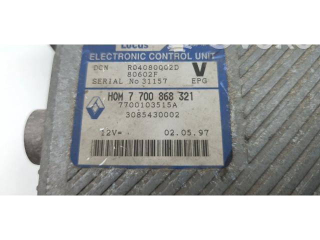 Řídící jednotka R04080002D, 7700103515A   Volvo S40, V40 1995