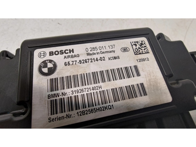 Блок подушек безопасности 65779267214, 65779296495   BMW 3 F30 F35 F31