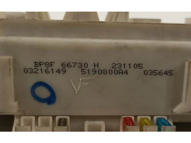 Pojistková skříňka Řídící jednotka BSM BP8F66730H, 5190800A4   Mazda 3 I 2006