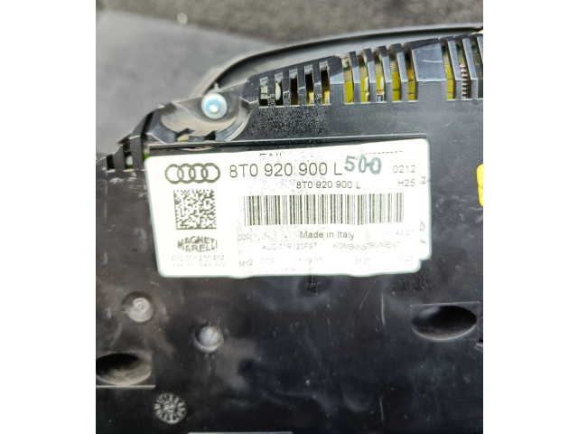 Přístrojová deska  Audi A5 8T 8F 2008 8T0920900L, 503001620505  