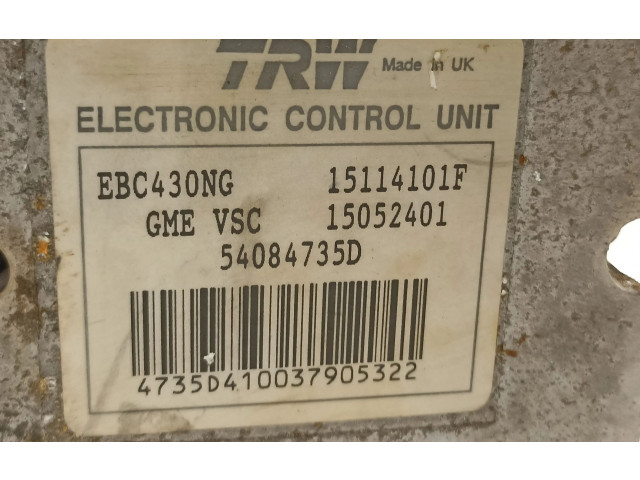 Jednotka ABS 54084735D, 13191184   Saab 9-3 Ver2 2006