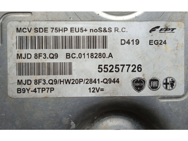 Блок управления 55257726-MJD8F3Q9, MAGNETI.MARELLI   Fiat Fiorino