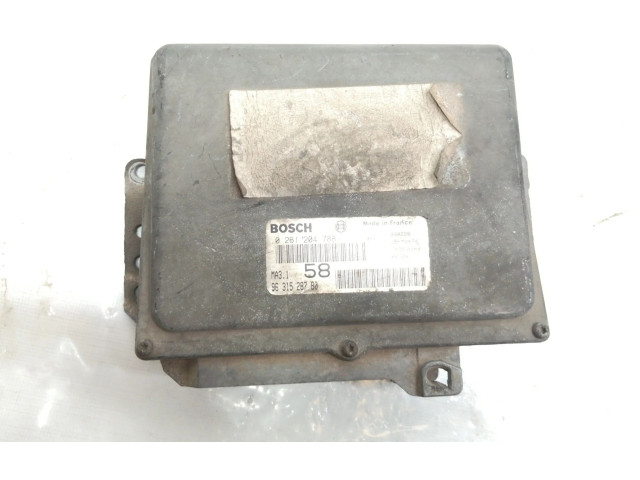 Řídící jednotka 9631528780, 9631528780   Peugeot 106 1998