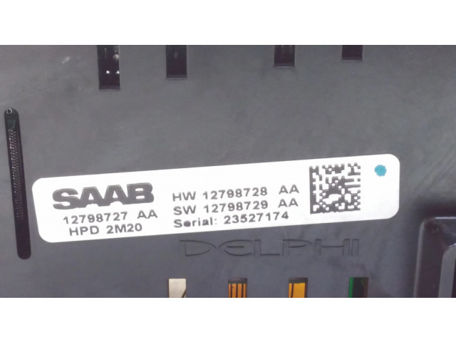 Дисплей    12798727AA, 12798728   Saab 9-3 Ver2