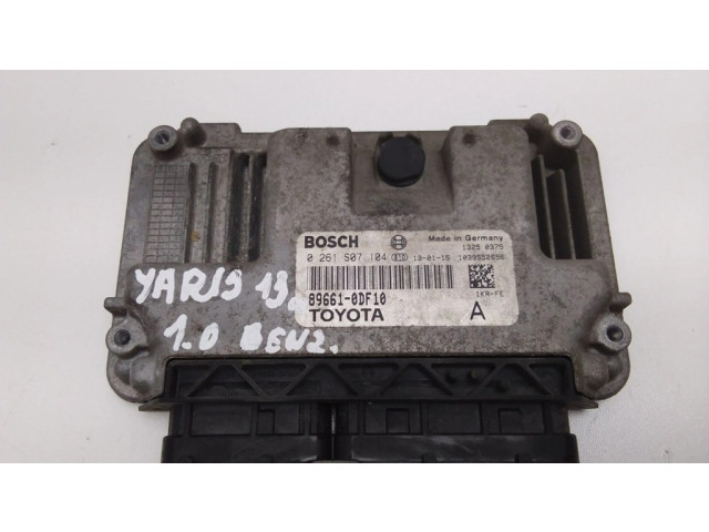 Блок управления двигателя 896610DF10   Toyota Yaris