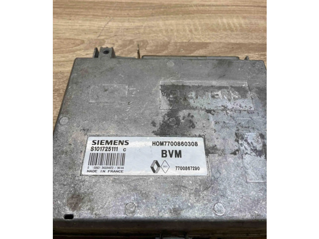 Блок управления двигателем ECU HOM7700860308, 7700867290   Renault Laguna I       