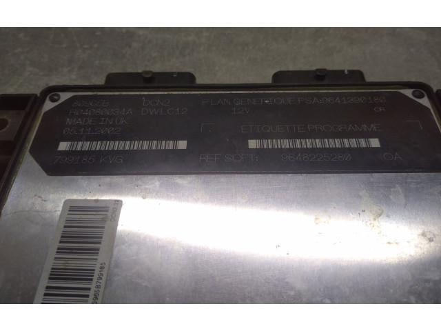 Řídící jednotka 9648225280, R04080034A   Citroen Berlingo 2003
