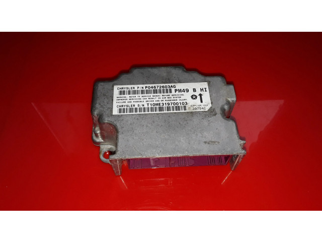 Блок подушек безопасности P04672603AG, T10ME319700103   Dodge Caliber