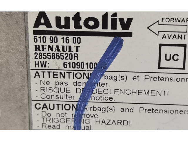 Pojistková skříňka Блок управления надувных подушек 285586520R, 610901600   Renault Laguna III 2009
