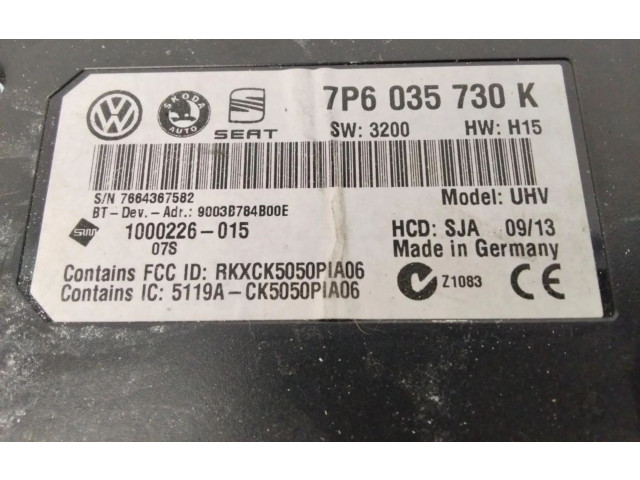 Řídící jednotka 7P6035730K   Volkswagen Beetle A5 2016