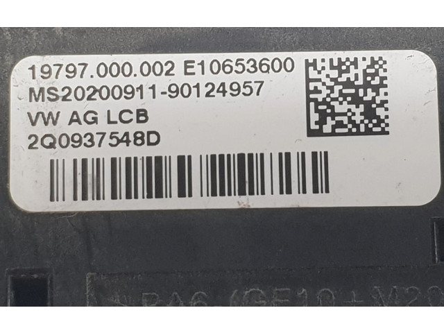   Pojistková skříňka 2Q0937548D, 2Q0937548D   Volkswagen Polo VI 2017