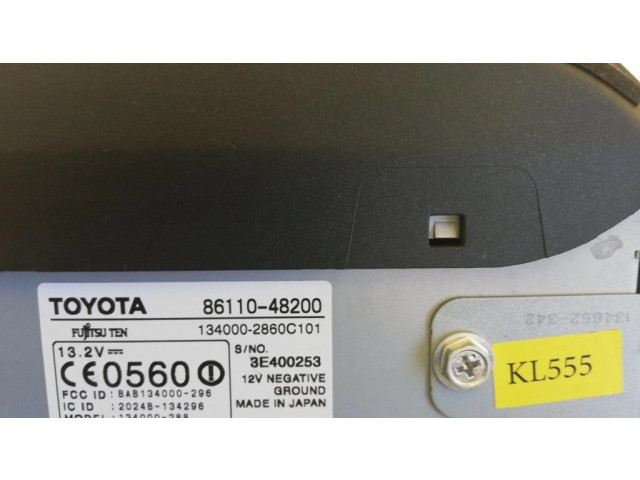 Блок управления климат-контролем 8611048200, KL555   Lexus RX 330  350  400H