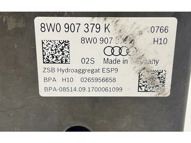 Jednotka ABS 8W0907379K, 0265956658   Audi A4 S4 B9 8W 2017