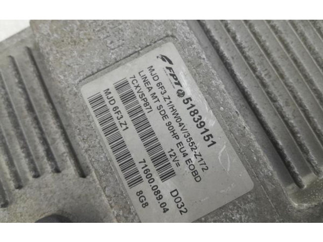 Блок управления двигателя 51839151   Fiat Linea