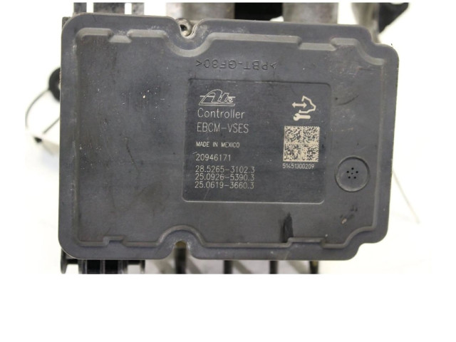 Jednotka ABS 25.0212-1975.4   Opel Antara 2006