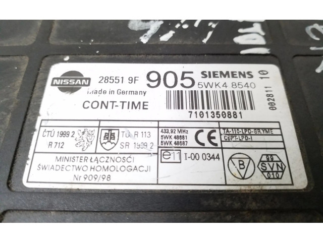   Pojistková skříňka 285519F905   Nissan Terrano 2001