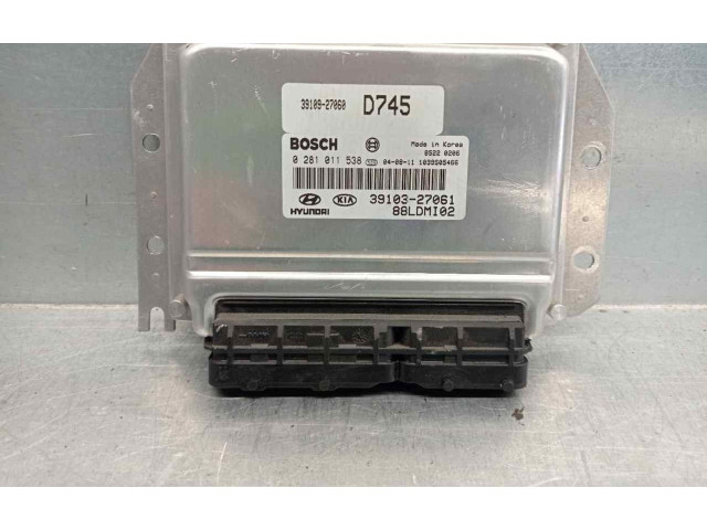 Řídící jednotka 3910327061, 0281011538   KIA Cerato 2006