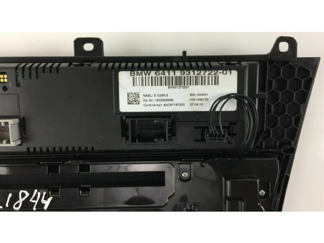 Блок управления климат-контролем 931272201, Z1844   BMW X3 F25