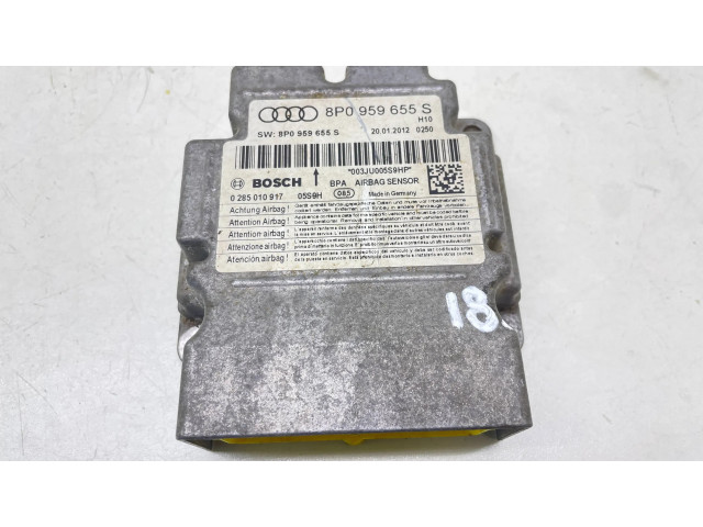 Блок подушек безопасности 8P0959655S   Audi A3 S3 A3 Sportback 8P