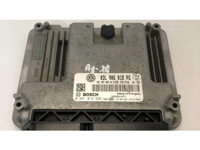 Řídící jednotka 03L906018PG, 0281018928   Volkswagen Caddy 2013