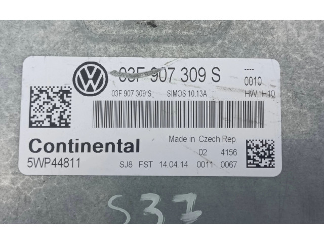 Блок управления двигателя 03F907309S, 5WP44811   Volkswagen Touran II