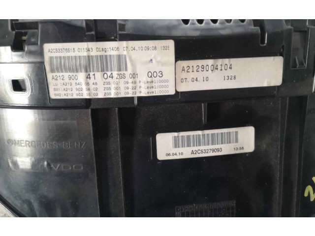 Панель приборов A2129004104   Mercedes-Benz CL C215       