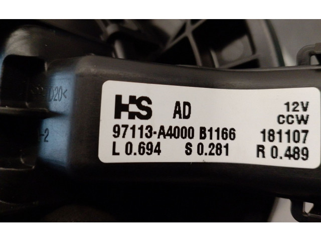 Вентилятор печки    97113A4000   Hyundai i30