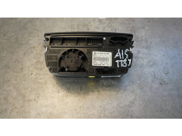 Блок управления климат-контролем 8J0820043BA   Audi TT TTS Mk2