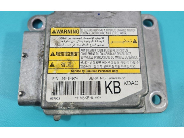 Блок подушек безопасности 96463672, IMPRK1412479   Chevrolet Spark