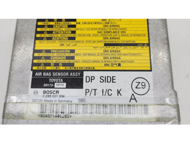 Блок подушек безопасности 8917053110, 0285001904   Lexus IS 220D-250-350