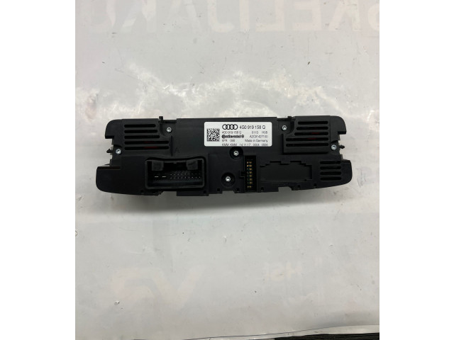 Блок управления климат-контролем 4G0919158Q, A2C91427100   Audi A6 S6 C7 4G