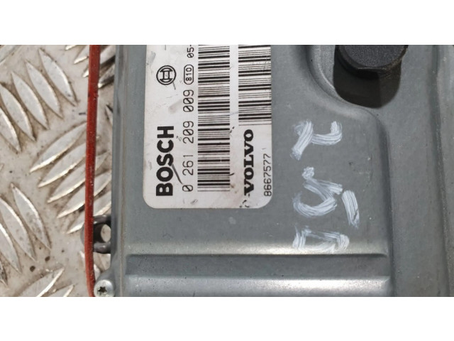 Блок управления двигателя 8667577, 0261209009   Volvo V50