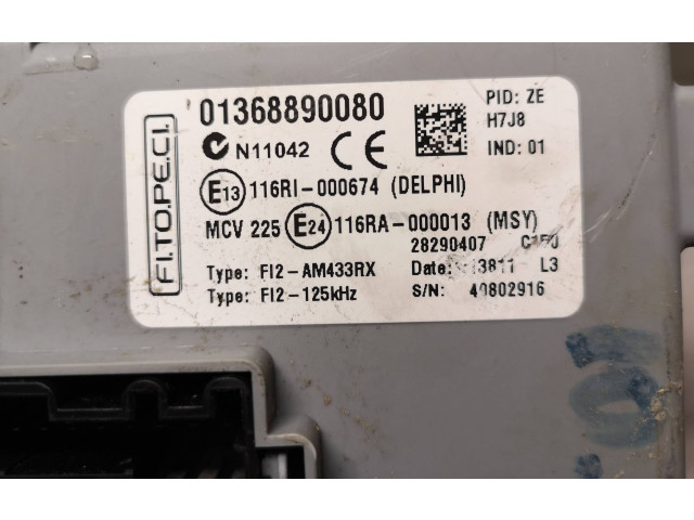   Pojistková skříňka 01368890080, 116RI000674   Fiat Fiorino 2012