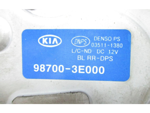 Моторчик заднего дворника 987003E000    KIA Sorento