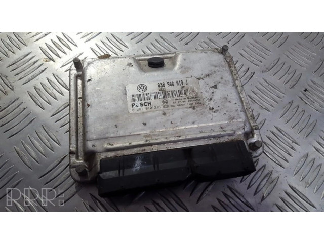 Řídící jednotka 038906019j, 0281010216   Audi A4 S4 B6 8E 8H 2002