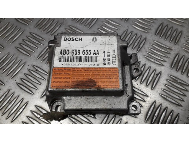 Блок подушек безопасности 4B0959655AA, 0285001693   Audi A6 S6 C5 4B