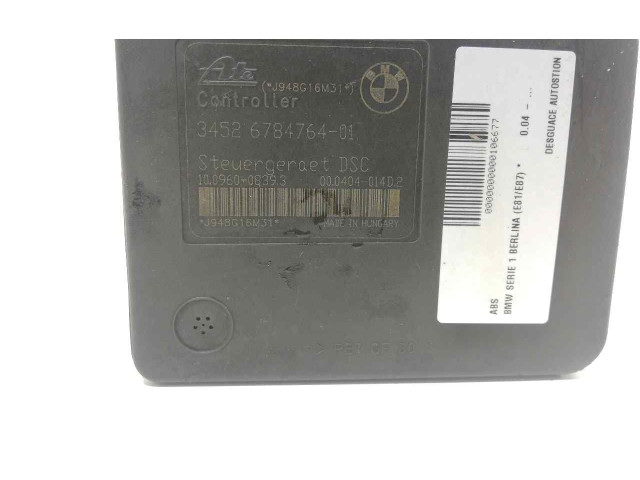 Jednotka ABS 3452678476401   BMW 1 E81 E87 2006